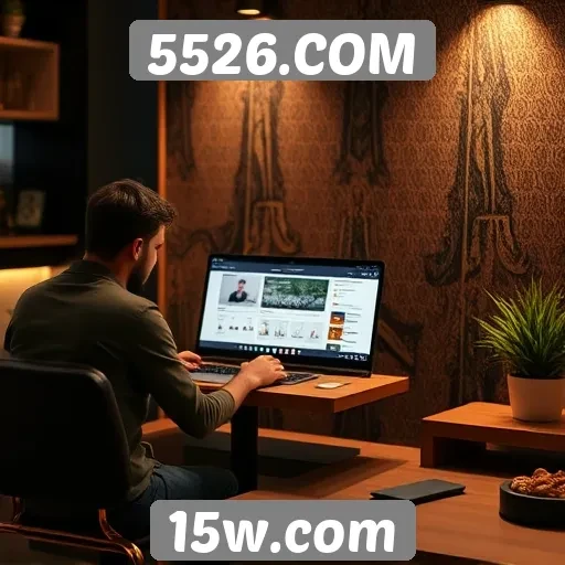 Experiência do usuário no site 5526.COM